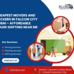 Cheapest Movers and Packers in Falcon City Dubai – Affordable House Shifting Near Me